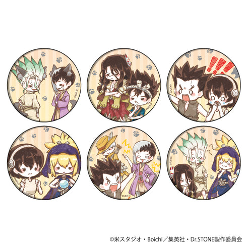 『Dr.STONE』缶バッジ 06/人狼ver. BOX(全6種)(グラフアート)